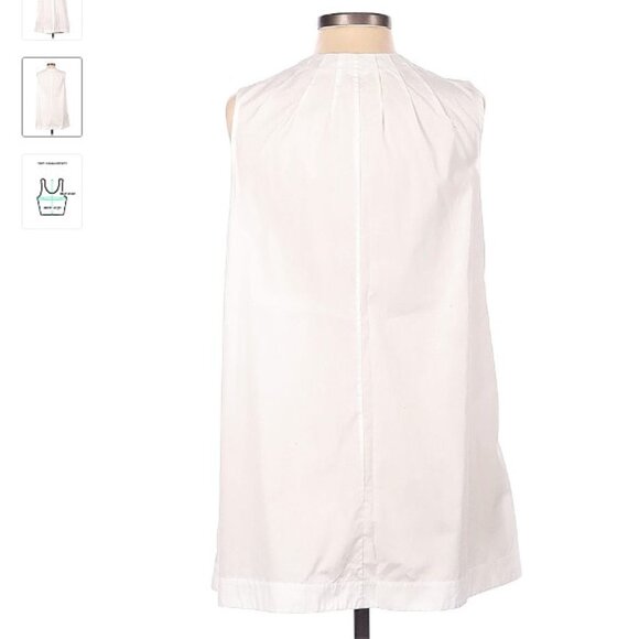 MONA THALHEIMER Sleeveless Button-Down Shirt - Picture 2 of 4